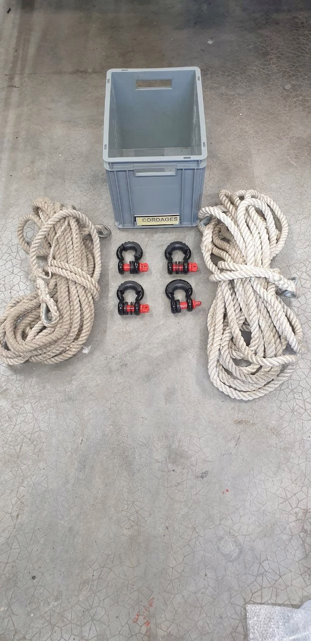 Bac cordages